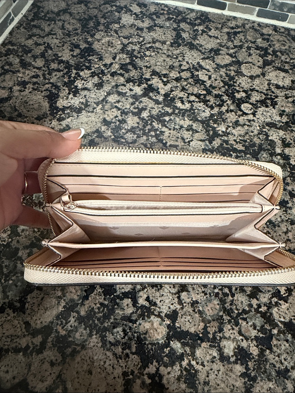kate spade New York Pink Apple Zip Wallet - Picture 8 of 11